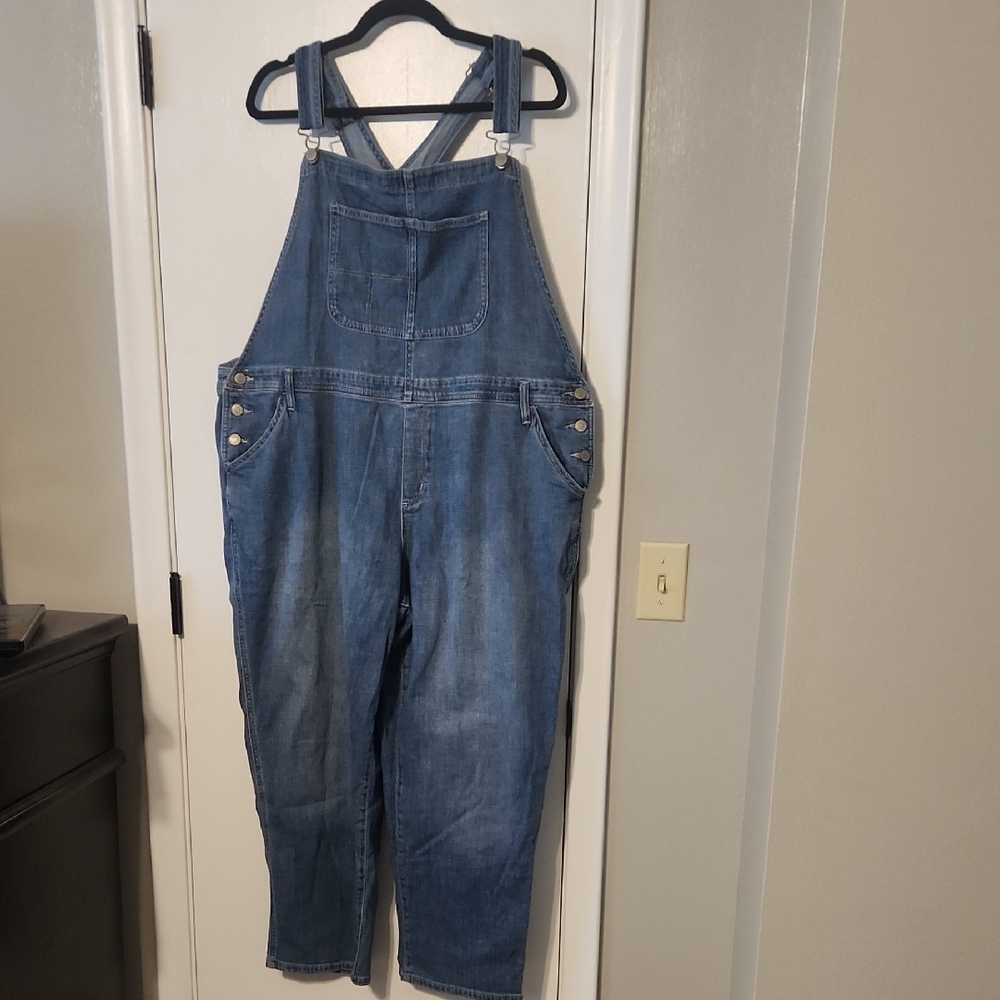 Blue Denim Overalls